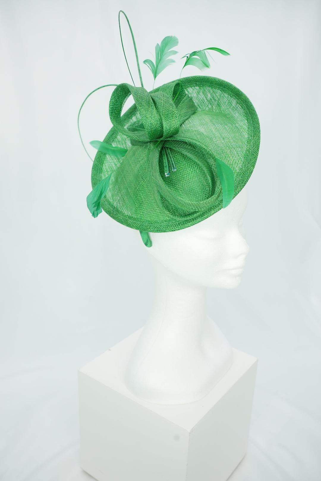 Tellerfascinator klein "Schleife" grün