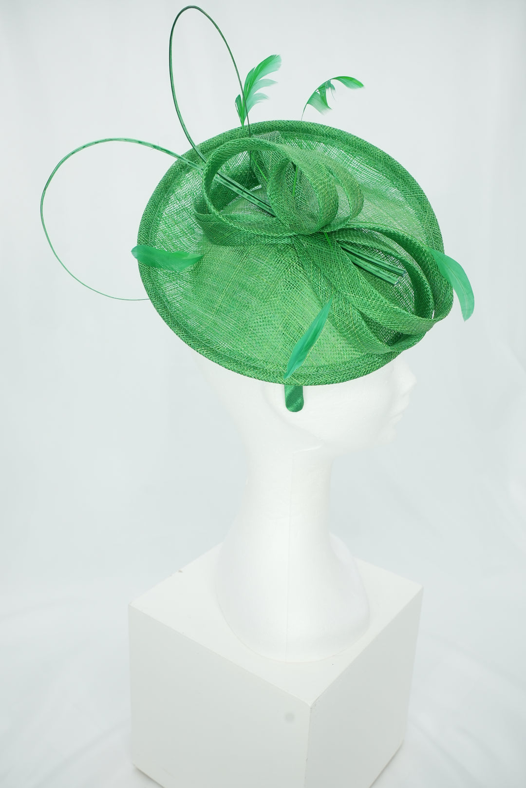 Tellerfascinator klein "Schleife" grün