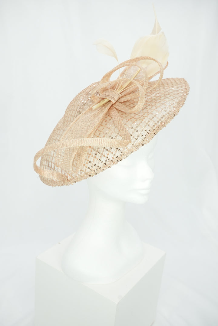 Teller-Fascinator beige
