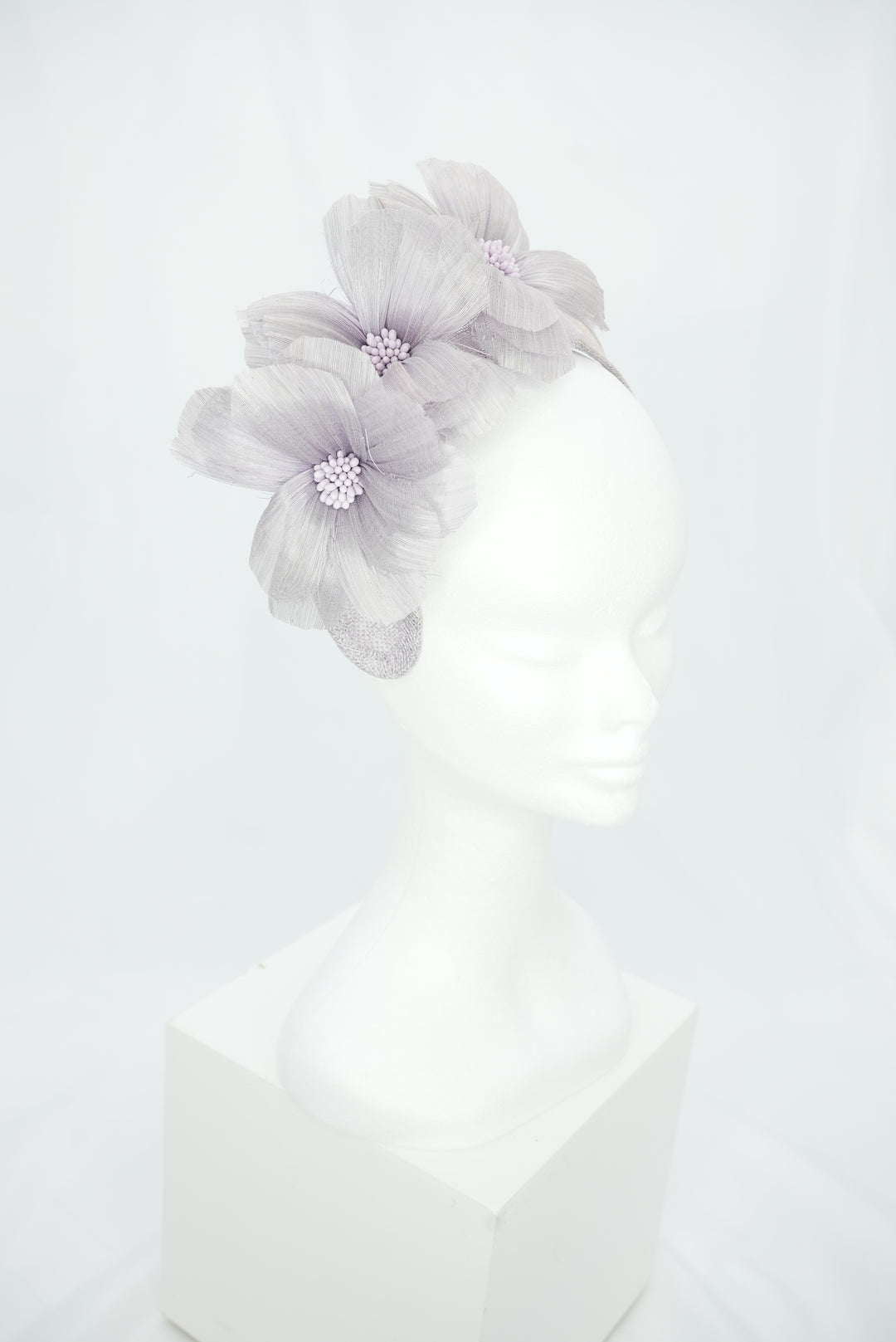 Fascinator "Krone" flieder