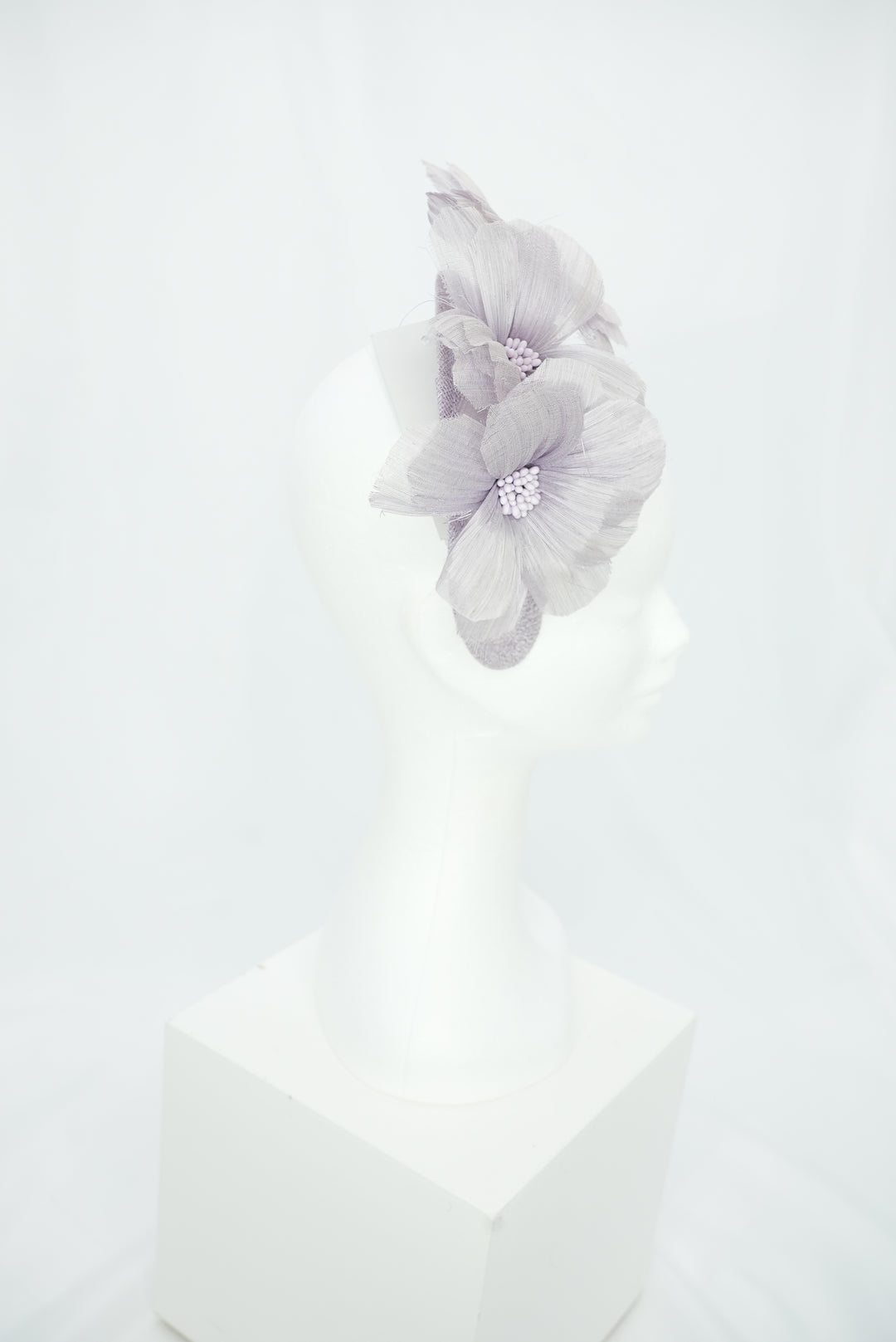 Fascinator "Krone" flieder