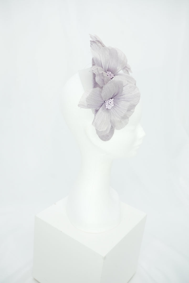 Fascinator "Krone" flieder