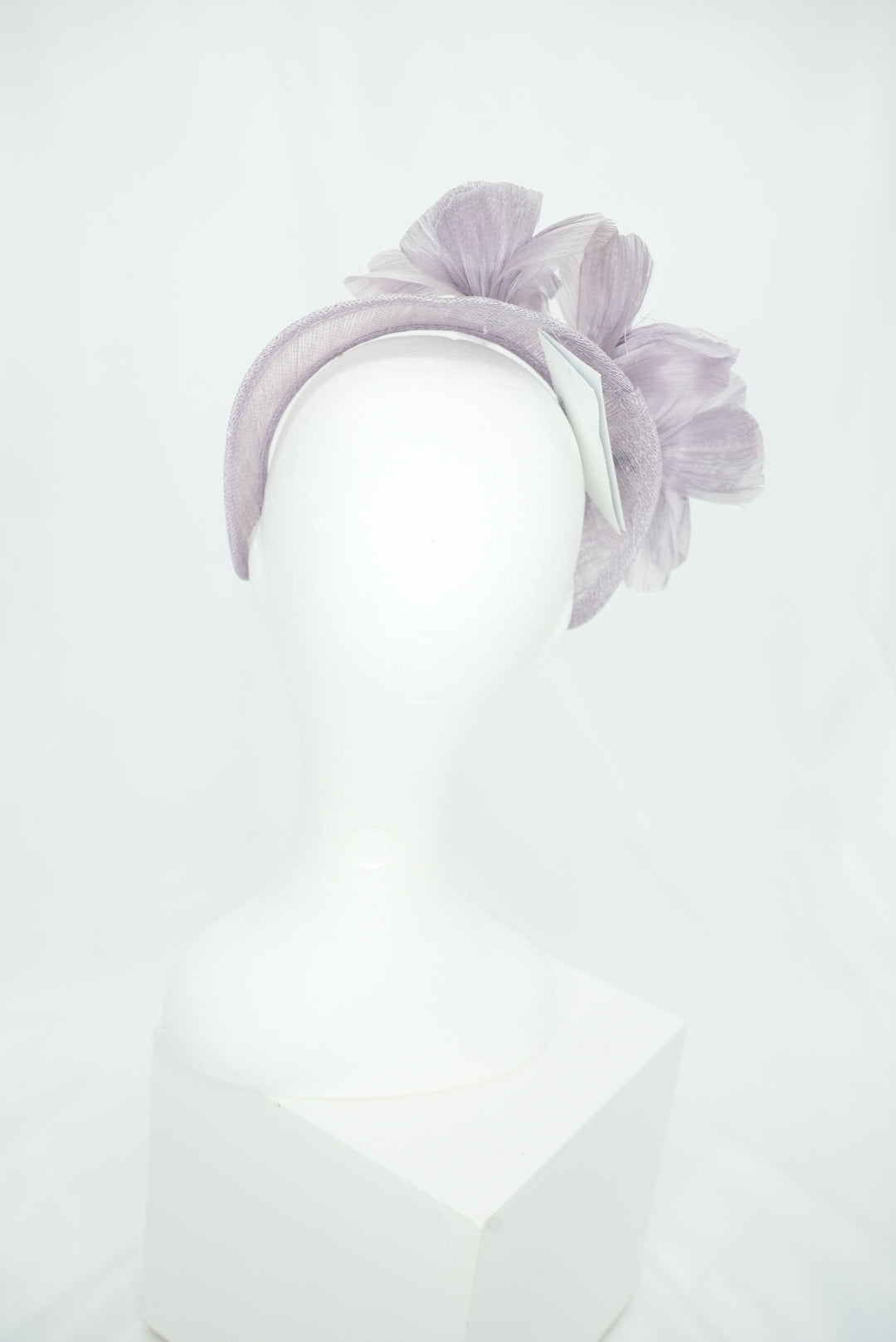 Fascinator "Krone" flieder