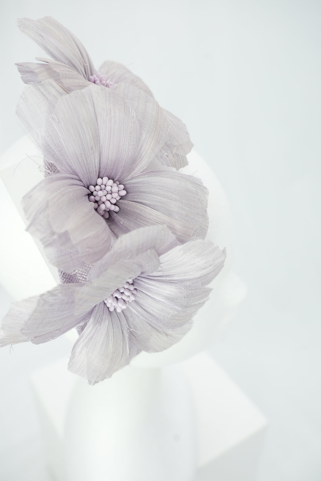 Fascinator "Krone" flieder