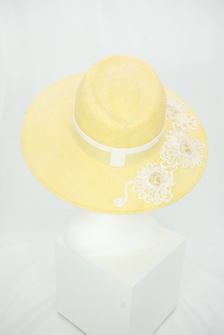 Strohhut "gelb"