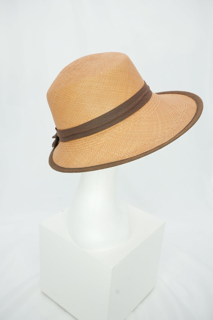 Panamahut braunes Band