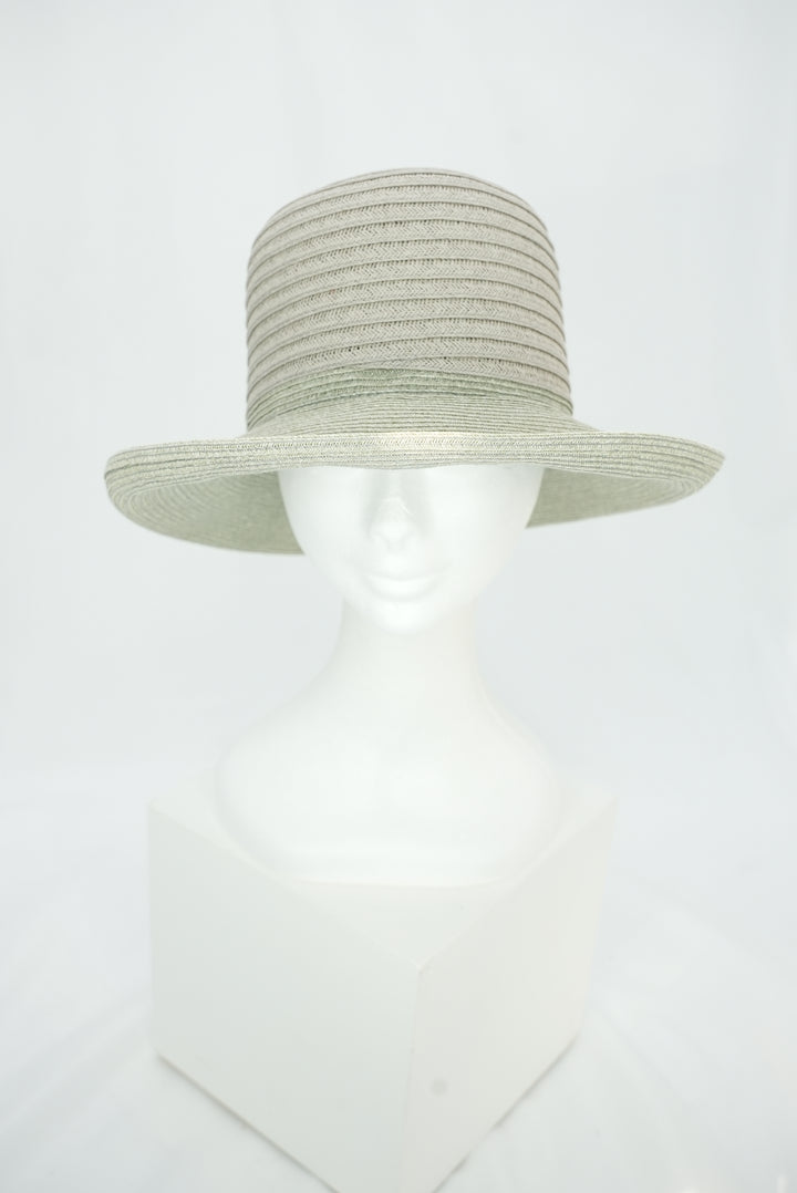 Strohhut "Paper" grau