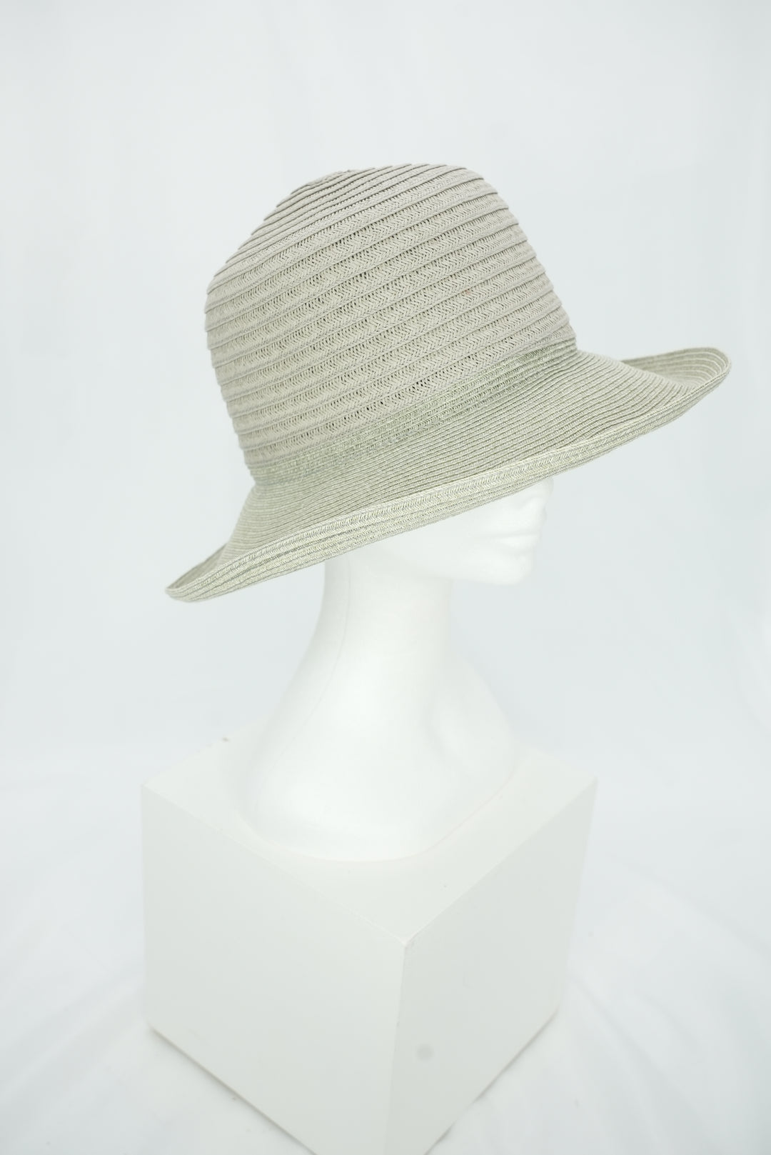Strohhut "Paper" grau