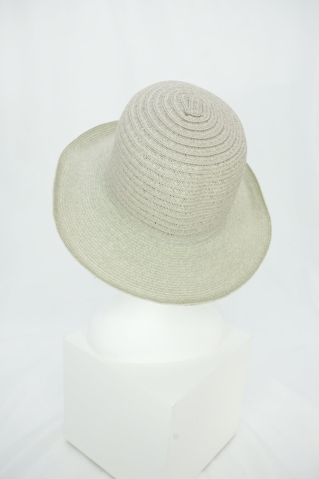 Strohhut "Paper" grau