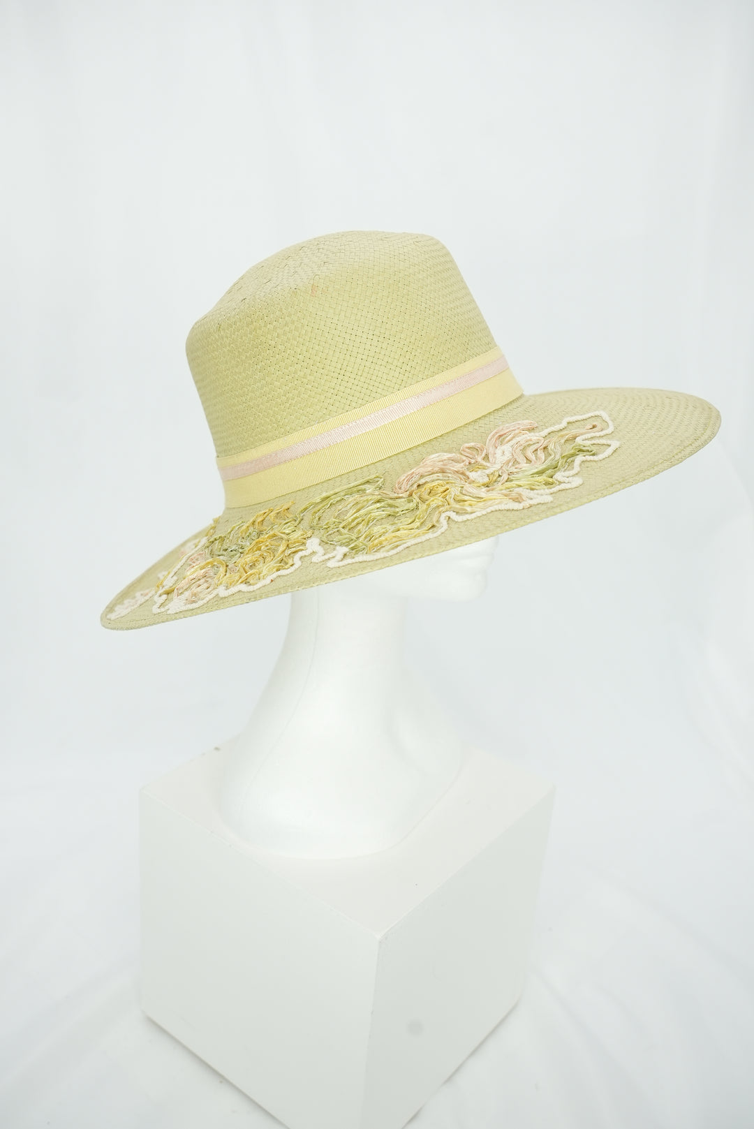 Strohhut "hellgrün"