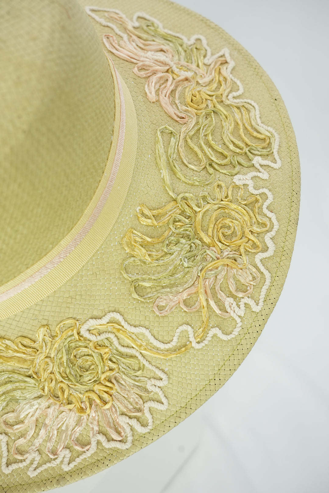 Strohhut "hellgrün"