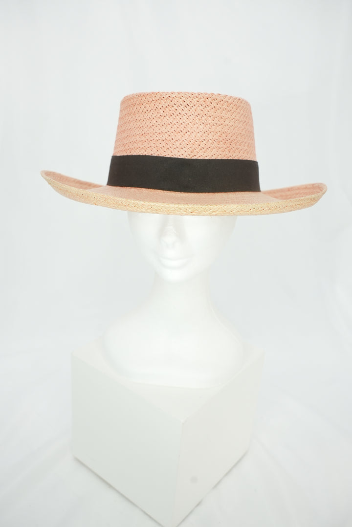 Panamahut "Unisex" schwarzes Band