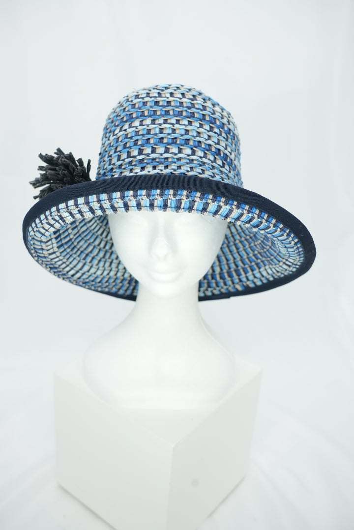 Strohhut "geflochten"