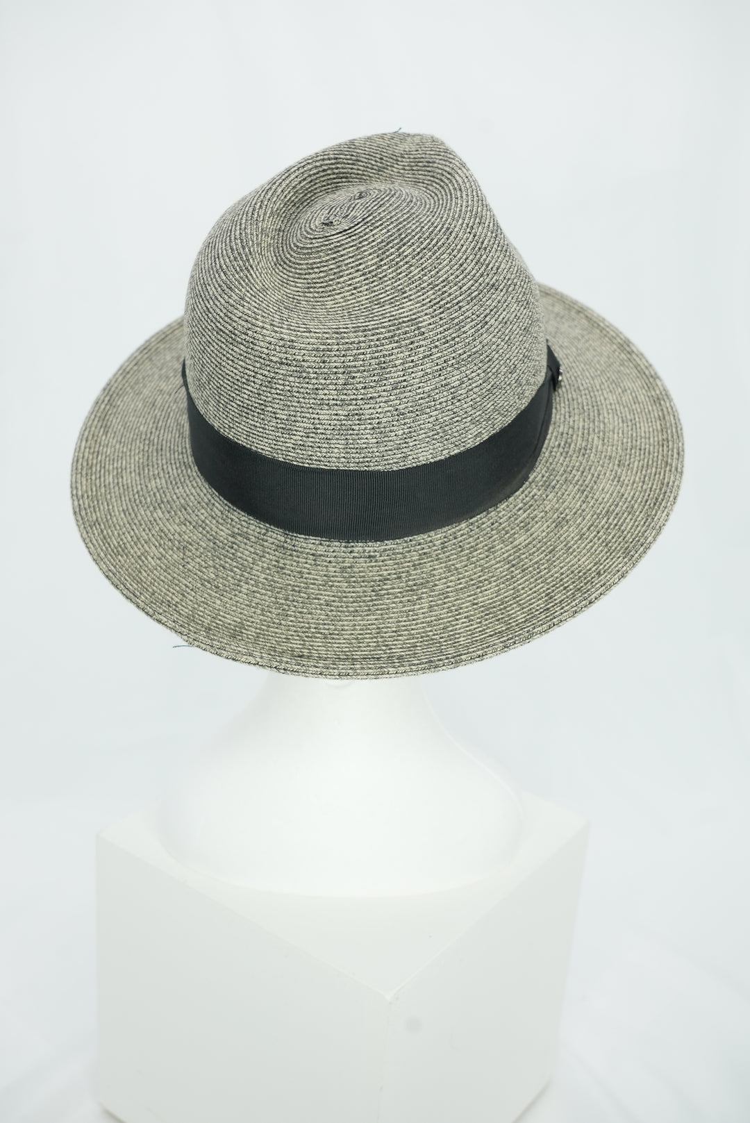 Strohhut "grau Paper" Herrenform