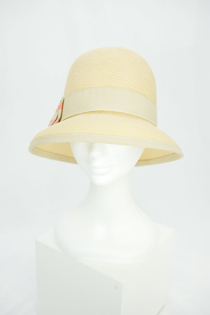 Strohhut "Glocke" Schleife