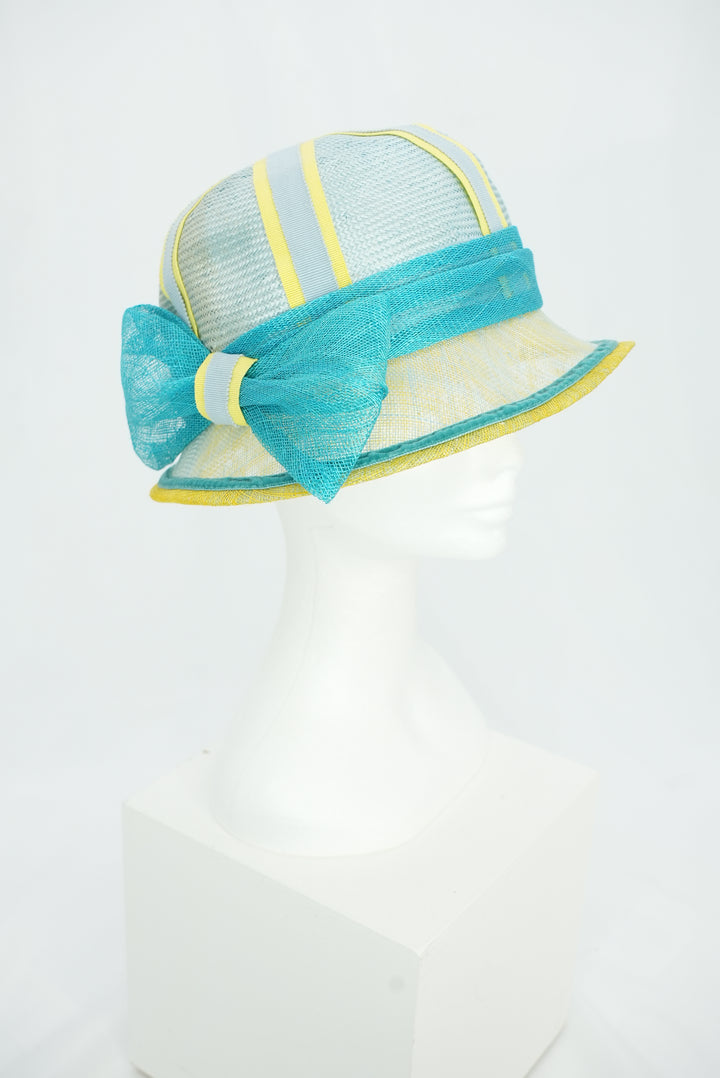 Glockenhut "blau/gelb"