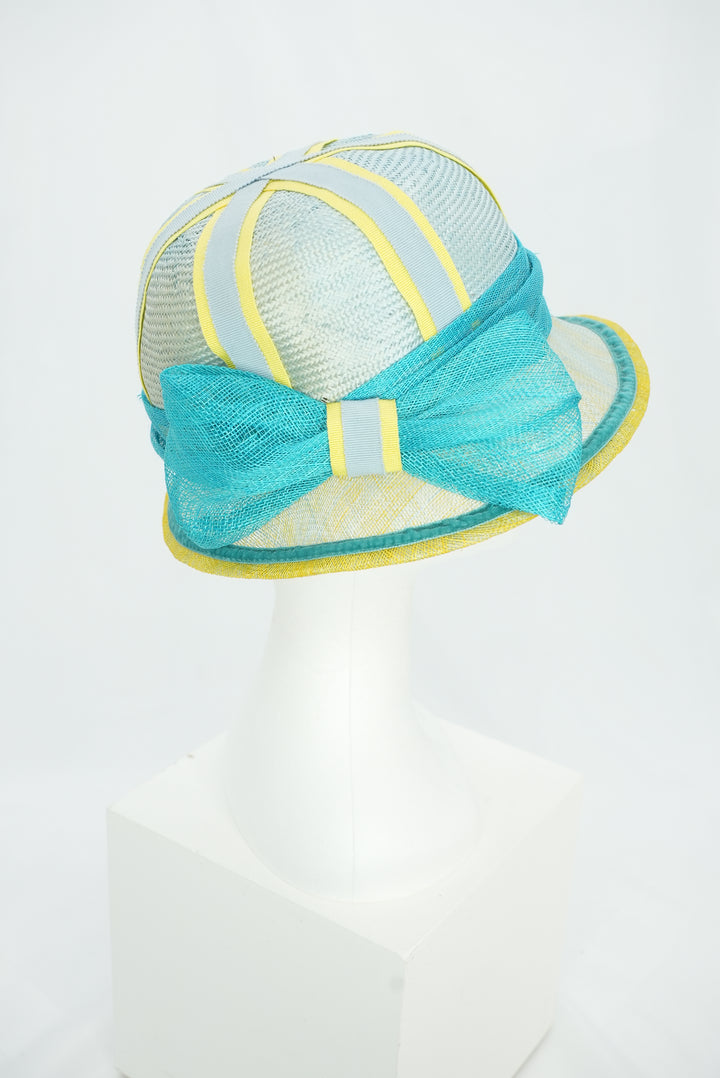 Glockenhut "blau/gelb"