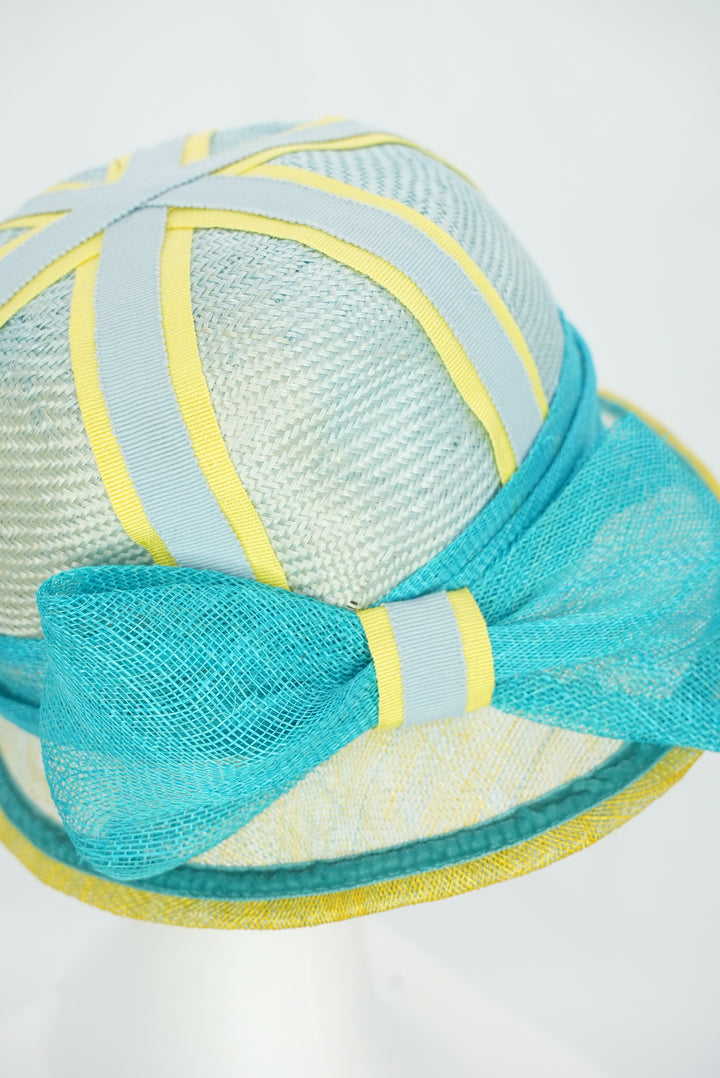 Glockenhut "blau/gelb"