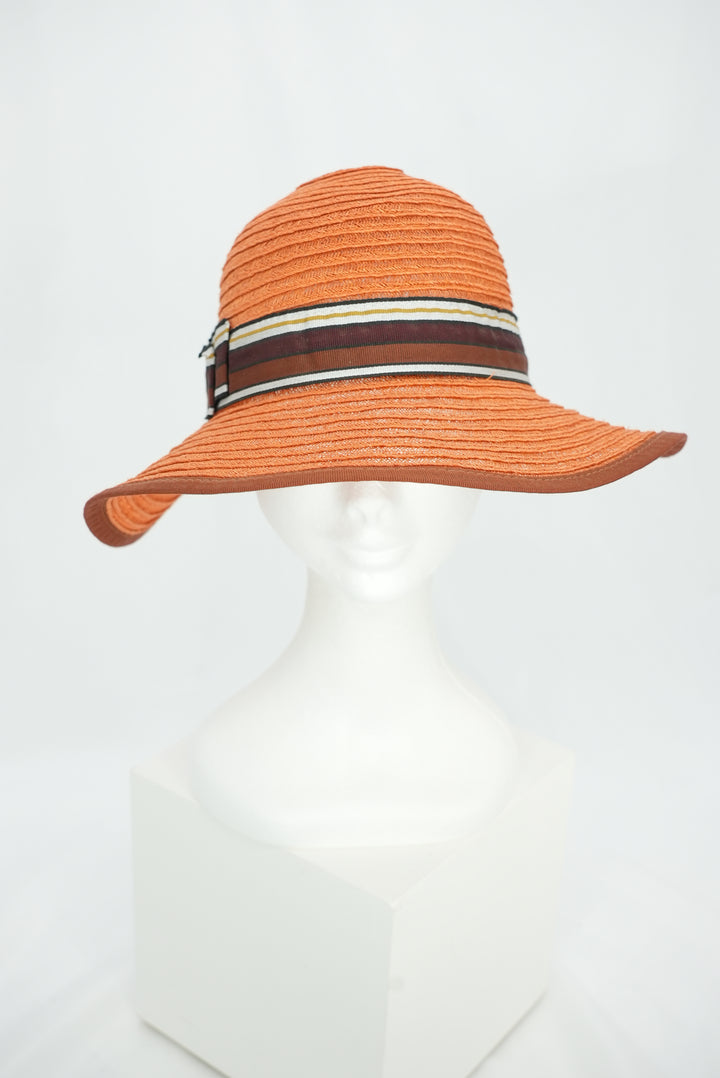 Strohhut "orange"