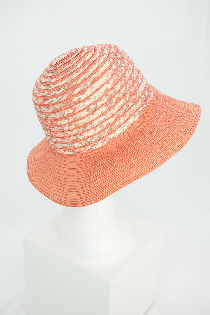 Strohhut "Paper" orange