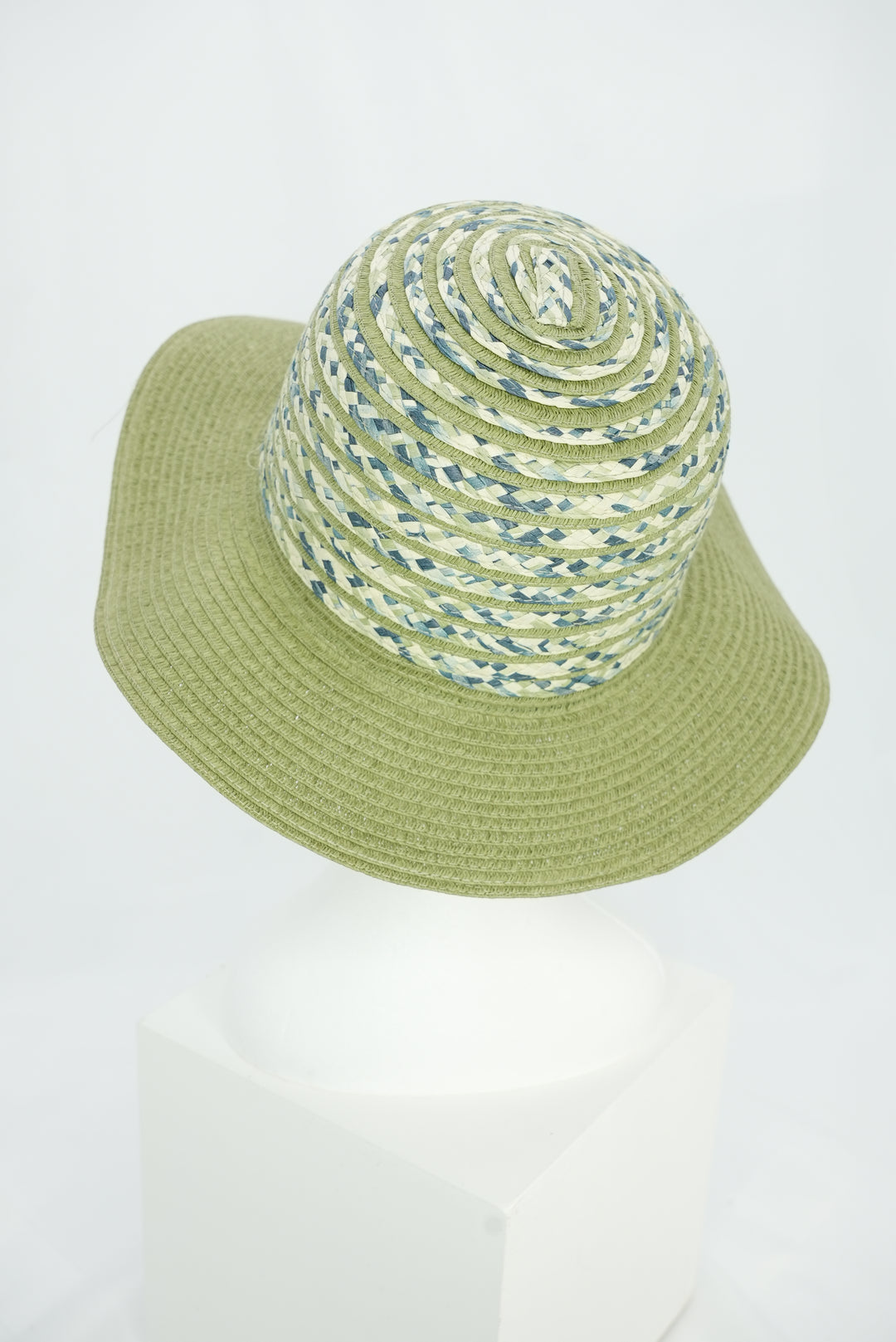 Strohhut "Paper" grün