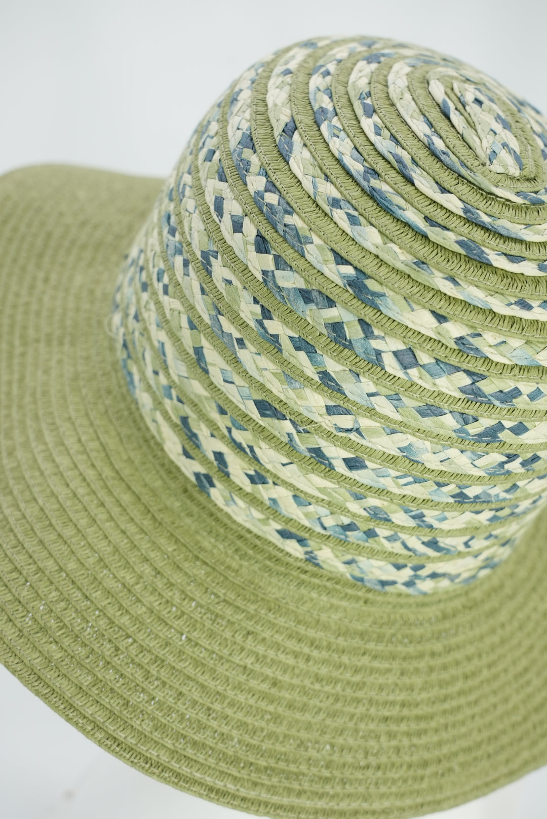 Strohhut "Paper" grün