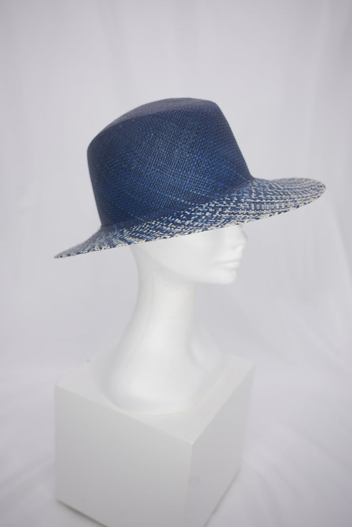 Panamahut "blau/weiß"