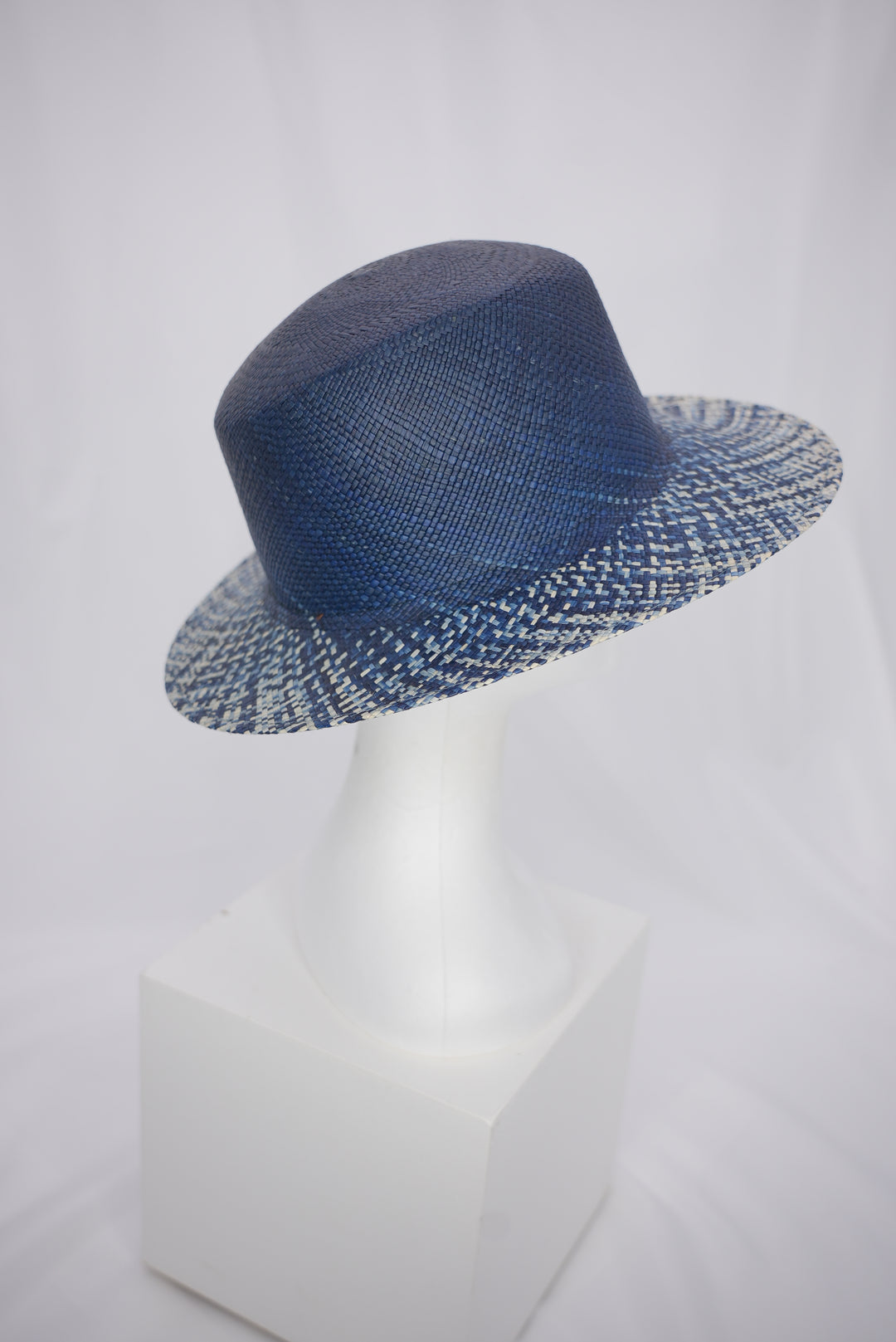 Panamahut "blau/weiß"