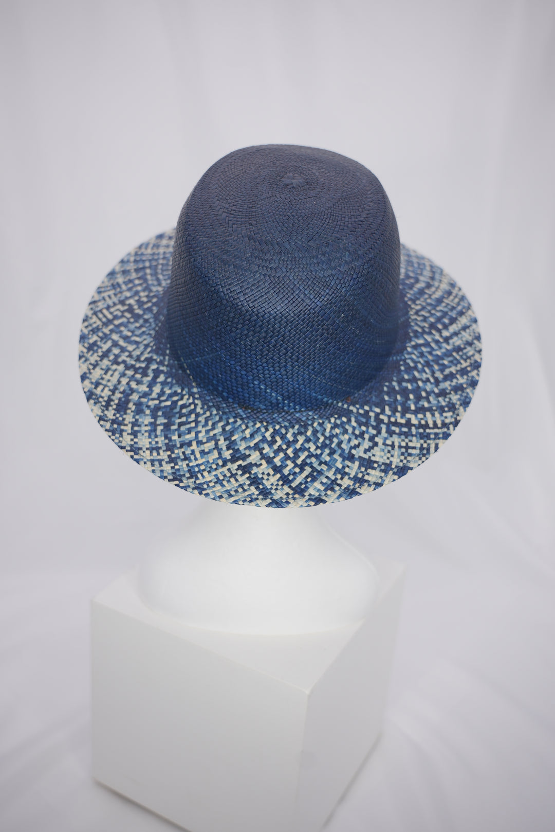 Panamahut "blau/weiß"