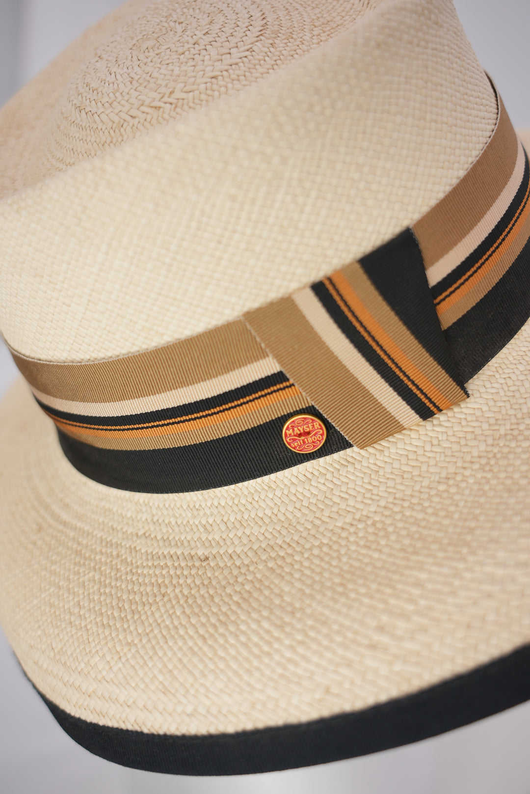 Panamahut "braun/schwarzes Band"