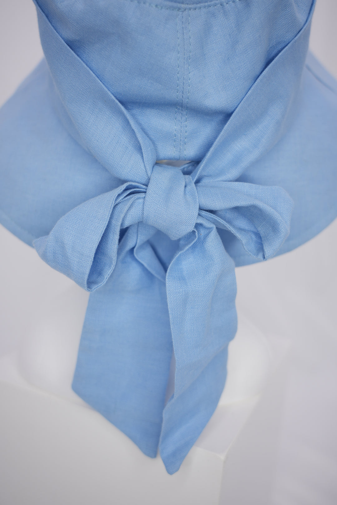 Fischerhut "hellblau" große Schleife