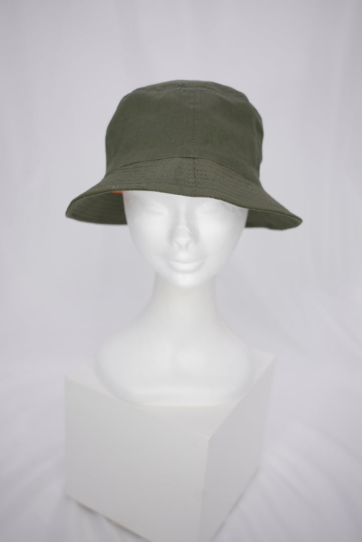 Fischerhut "orange/khaki"