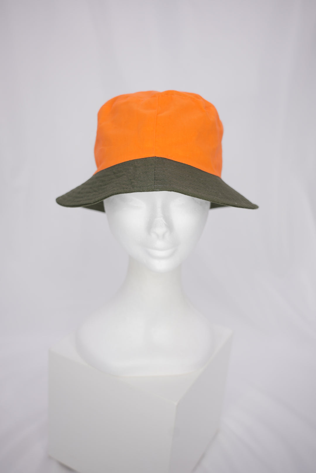 Fischerhut "orange/khaki"