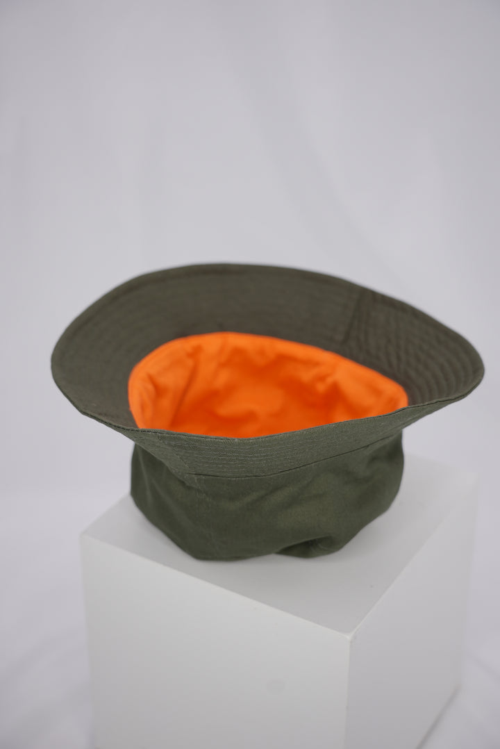 Fischerhut "orange/khaki"