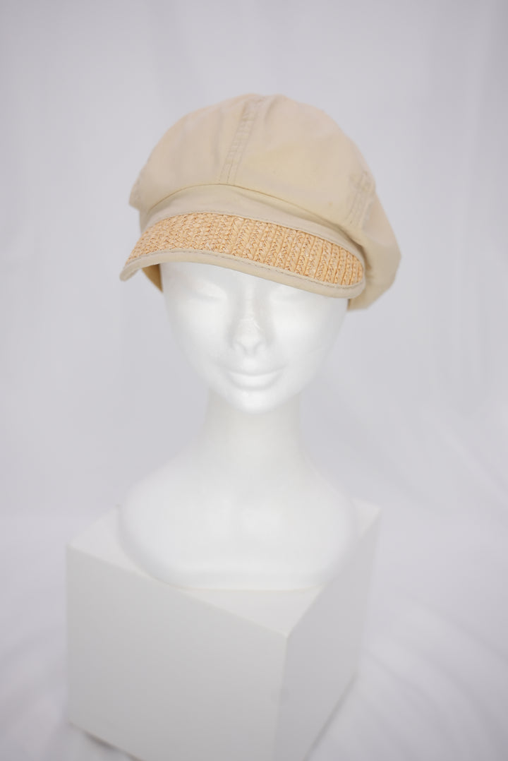 Schildkappe "beige"