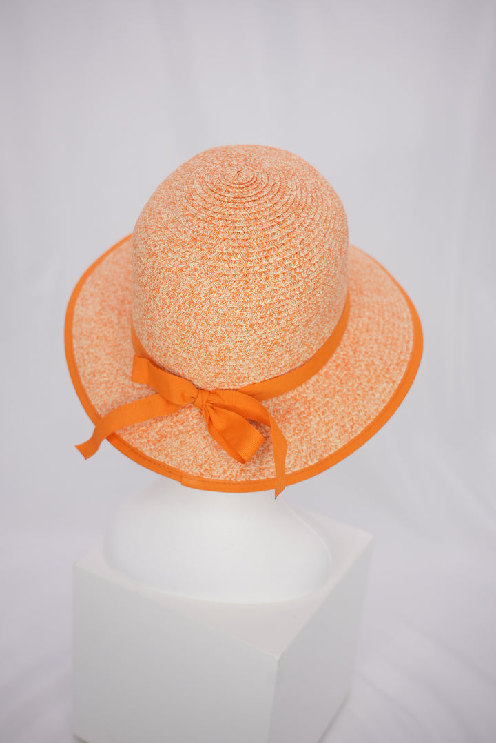 Paper-Hut "orange mit Schleife"