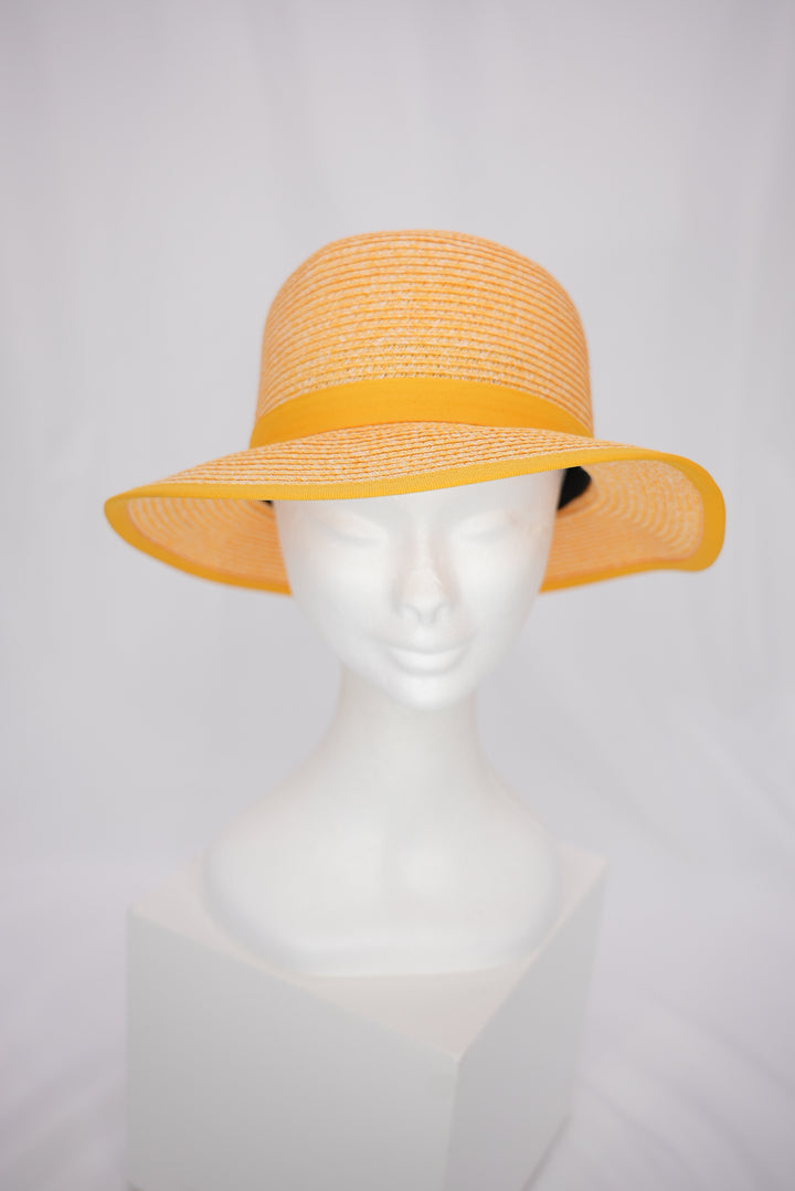 Paper-Hut "gelb mit Schleife"