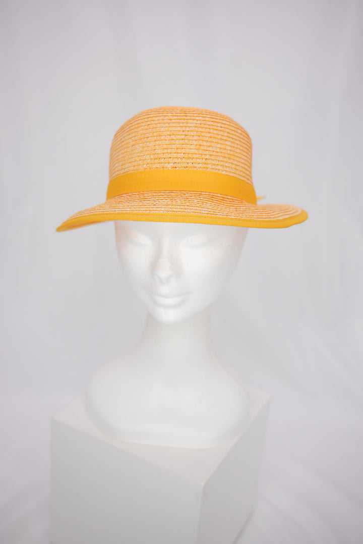 Paper-Hut "gelb mit Schleife"