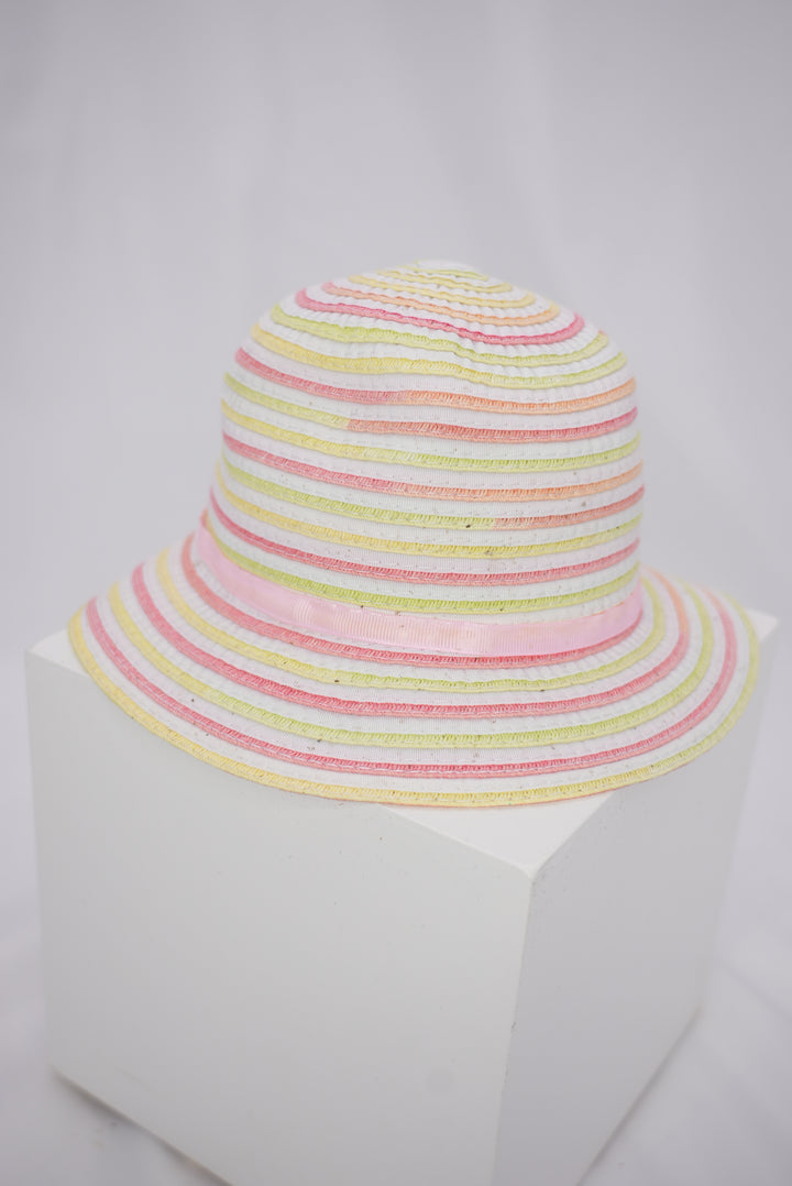 Kindersommerhut " gestreift"