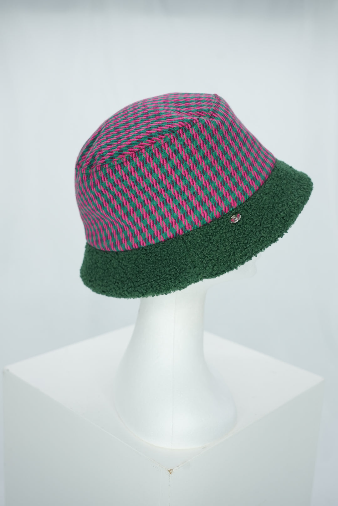 Bucket Hat "Pink/Grün"