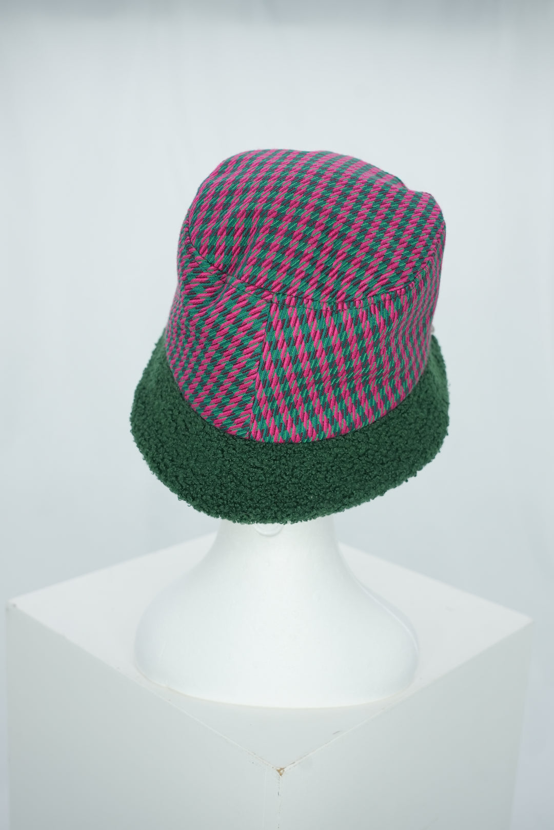 Bucket Hat "Pink/Grün"