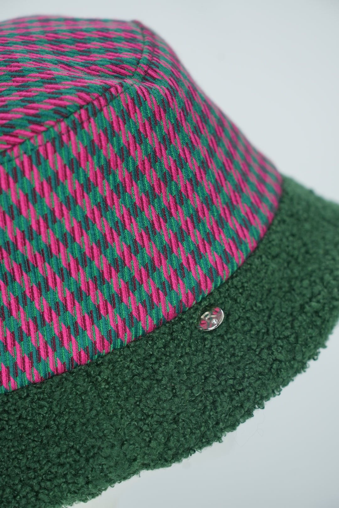 Bucket Hat "Pink/Grün"