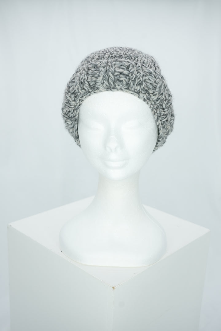 Strickmütze " grau"