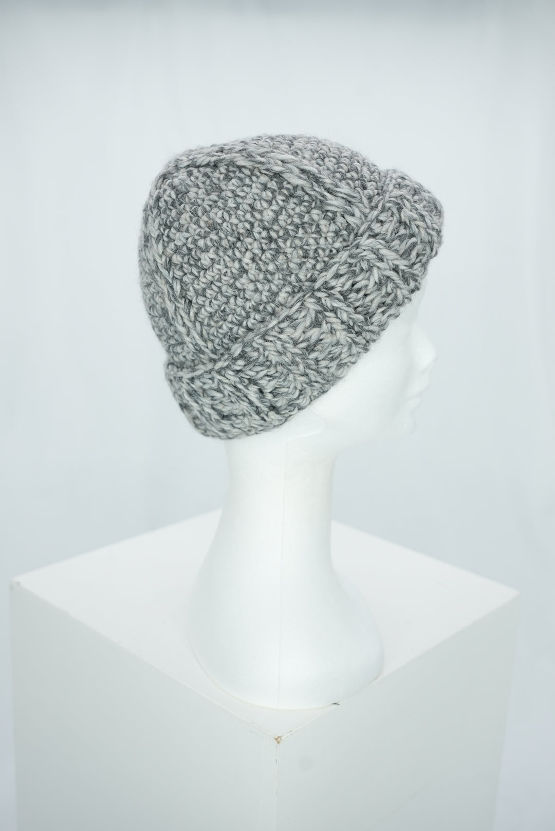 Strickmütze " grau"