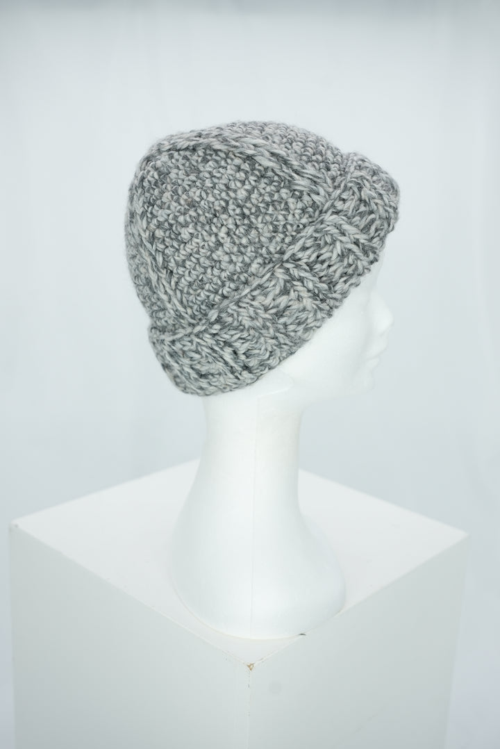 Strickmütze " grau"