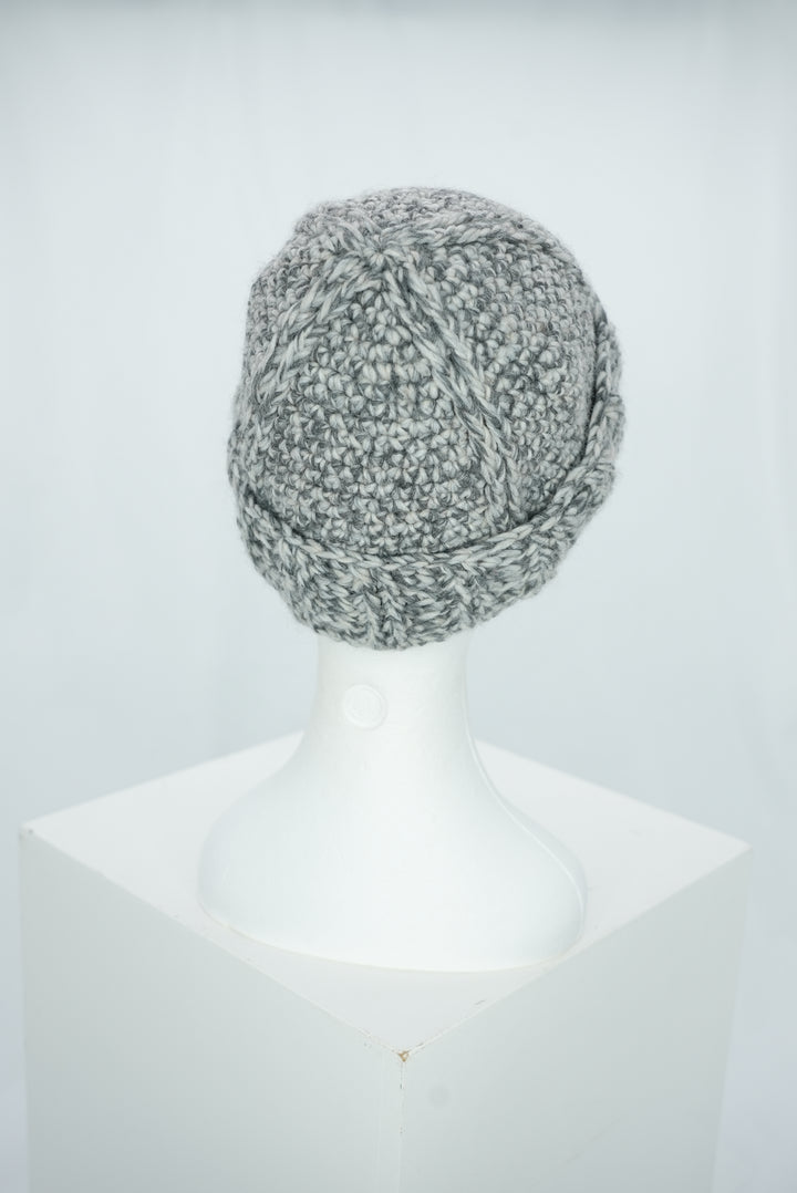 Strickmütze " grau"