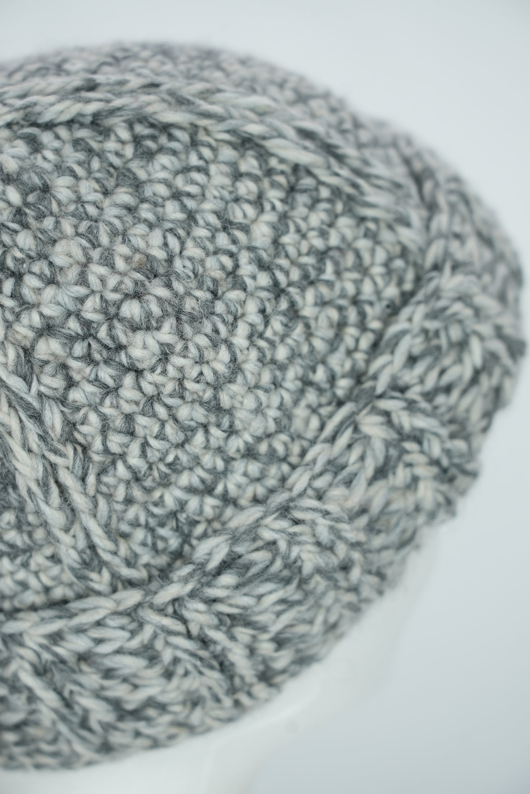 Strickmütze " grau"