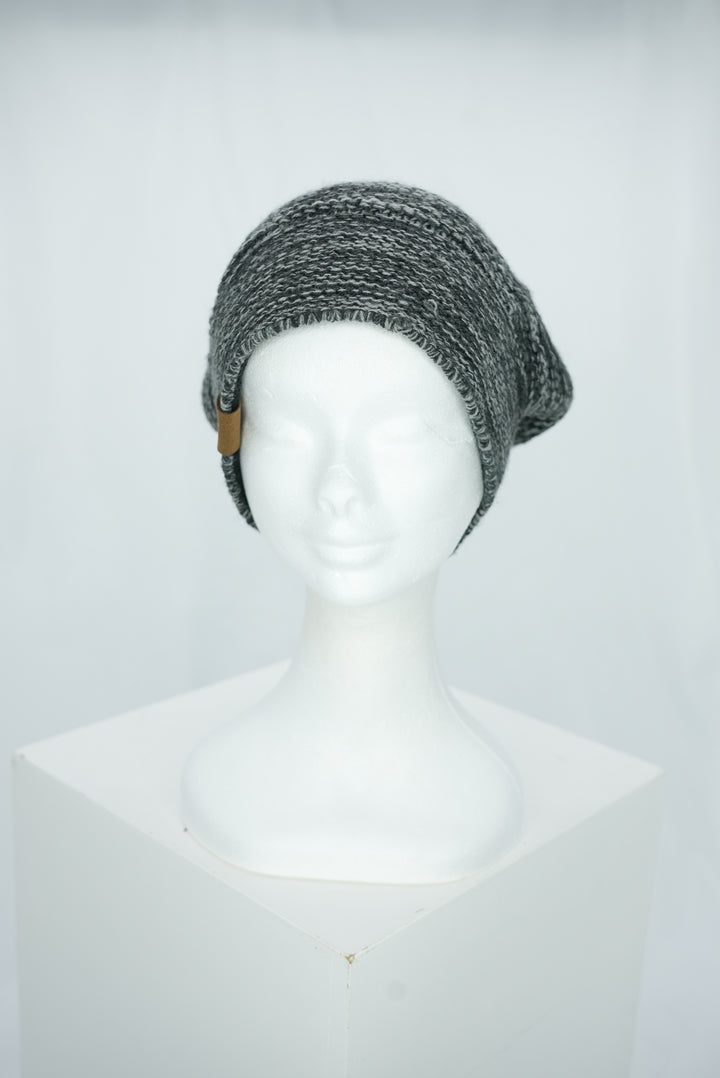 Damen-Beanie grau