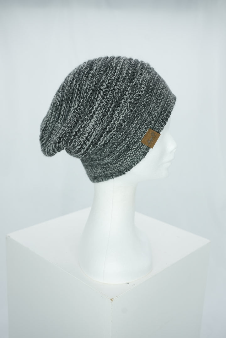Damen-Beanie grau
