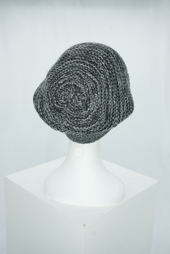 Damen-Beanie grau